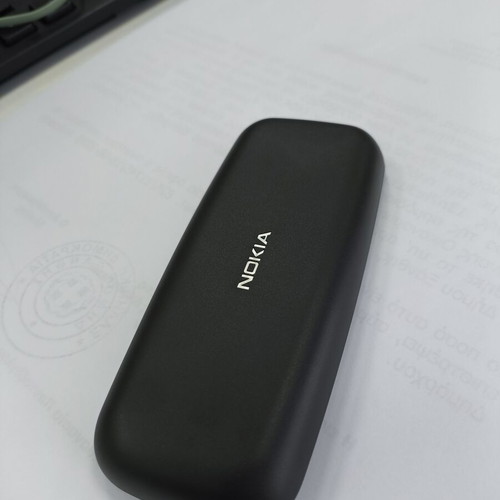 Nokia 105 dual SIM phone, black