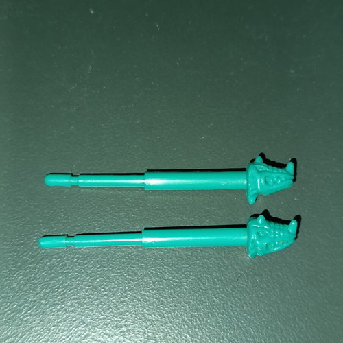 Mighty Max Dragon Island Missiles spare parts used, set of 2