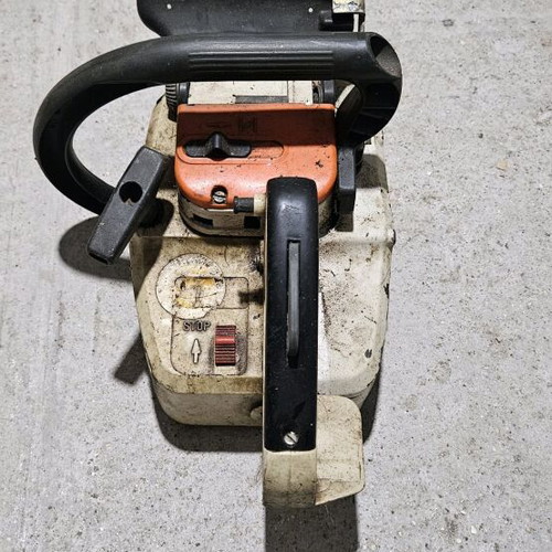 Chainsaw Stehl used, functional without blade