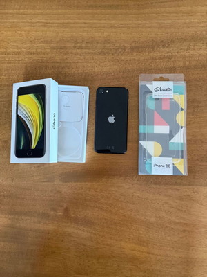 iPhone SE 2020 128GB черен като нов
