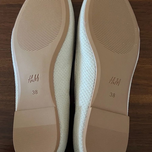 Μπαλαρίνα H&M μπεζ καινούργια, μέγεθος 38