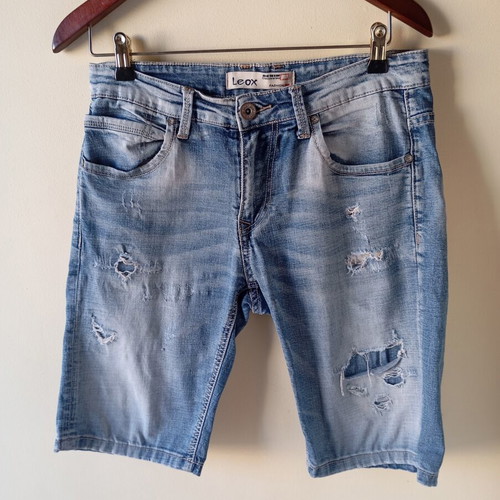 Τζιν βερμούδα ανδρική Abercrombie & Fitch σαν καινούργια, γκρι