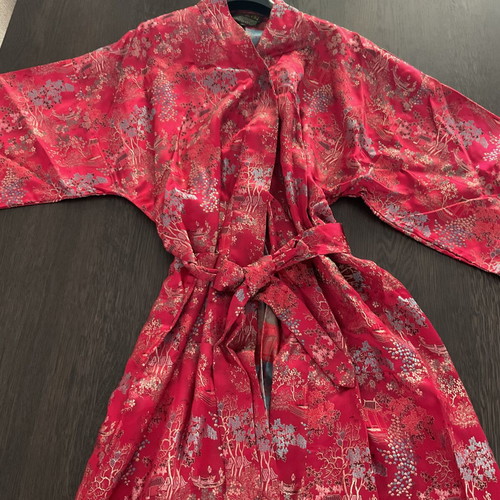 Kimono robe red, new, XL size