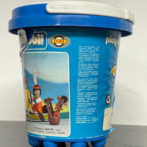 Playmobil Lyra 2105 Indian Couple With Canoe new in sealed bucket