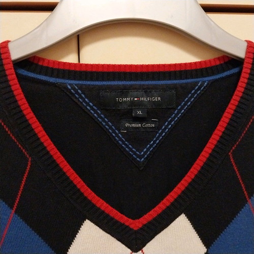 Tommy Hilfiger men's sweater XL like new, cotton