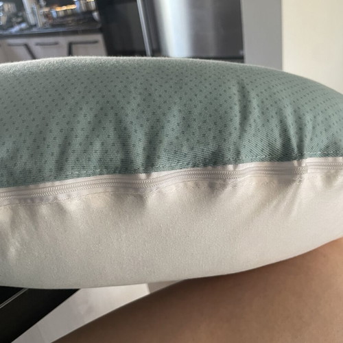 Breastfeeding pillow, light blue