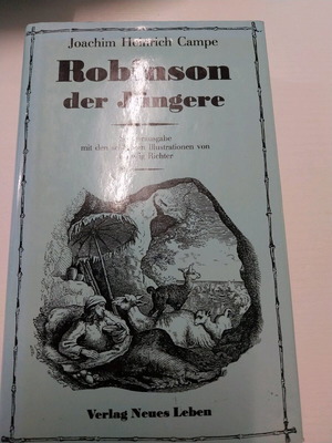Robinson der Jungere used literary book in German