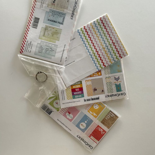 Project Life Scrapbooking Card Set, large