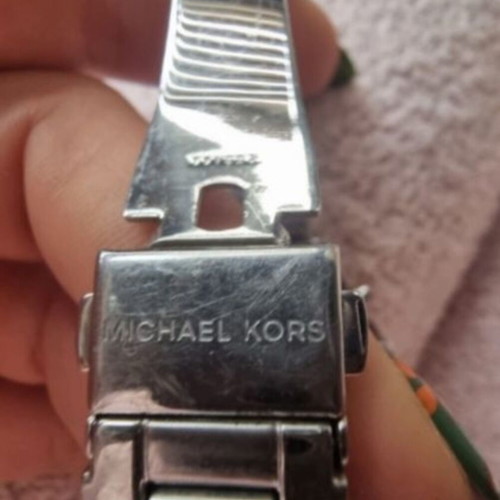 Michael Kors MK6174 unisex watch used, silver