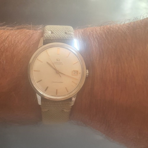 Omega Seamaster 166.002 automatic watch, Calibre 562, 1960s