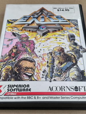 Exile παιχνίδι BBC Micro δίσκος σε άριστη κατάσταση