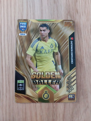 Panini FIFA adrenalyn 365 2026 Golden Baller Cristiano Ronaldo like new