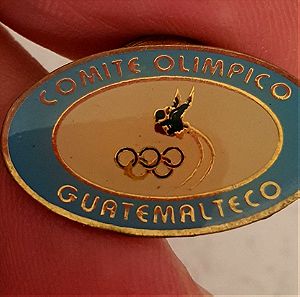 Καρφίτσα Ολυμπιακών Αγώνων Γουατεμάλας.