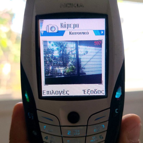 Nokia 6600 used, white, fully functional
