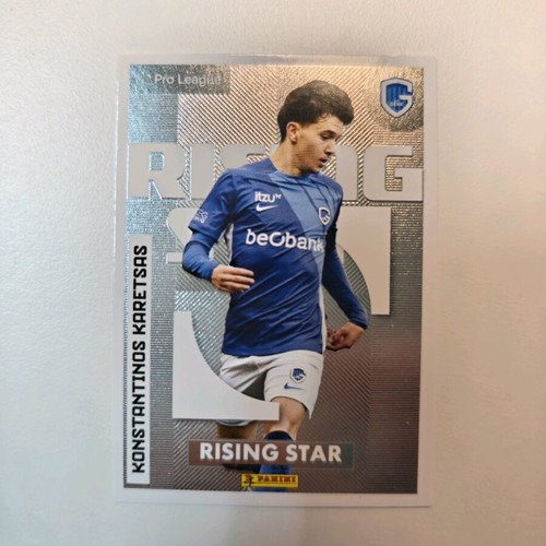 Konstantinos Karetsas Rising Star variation card new