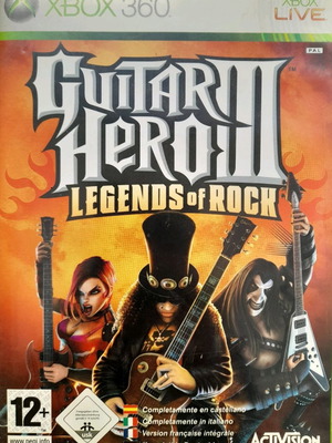 Guitar Hero III Legends of Rock μεταχειρισμένο για Xbox 360 Live