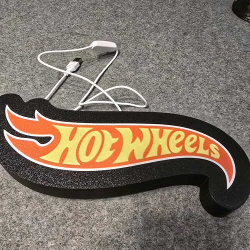 ed printed Hot Wheels Lamp