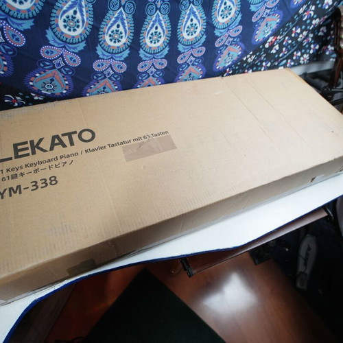 LEKATO Ηλεκτρονικό Πιάνο 61 Πλήκτρων Καινούργιο με Βάση
