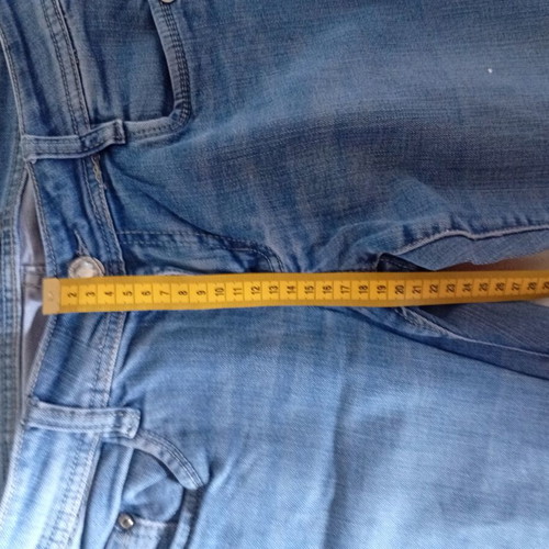 Miss BonBon women's jeans pants used, size M/38, blue