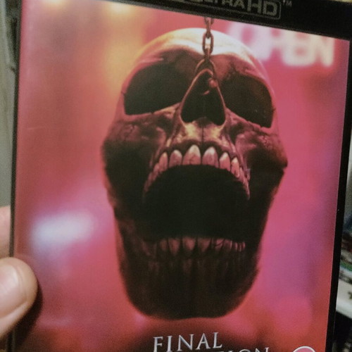 Final Destination Bloodlines UltraHD 4K Blu-Ray like new