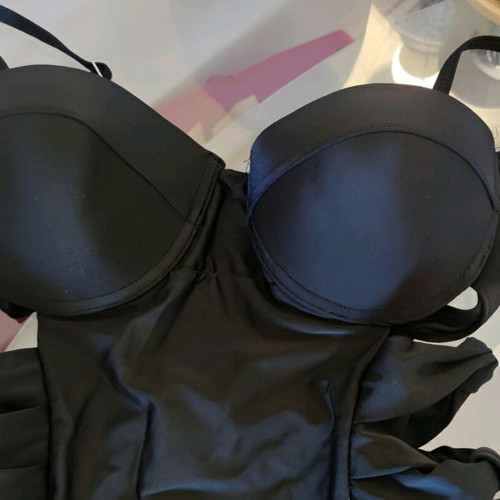 ASOS one-piece swimsuit new, black, size L (40/12)