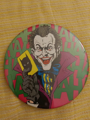 Vintage Joker Pin ('90) like new
