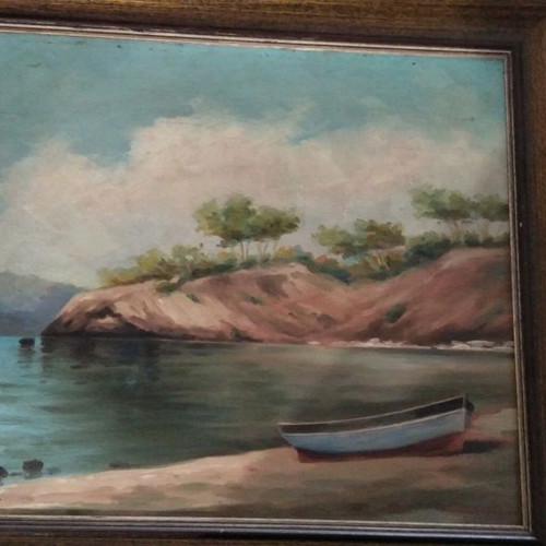 Pantazopoulos oil painting artwork