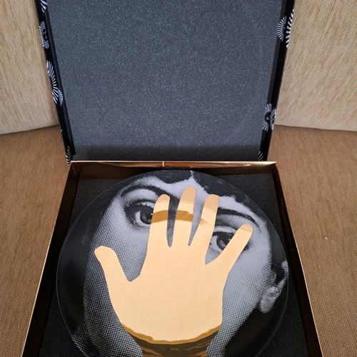 Fornasetti πορσελανινο διακοσμητικό πιάτο μοντέλο 16 καινούργιο
