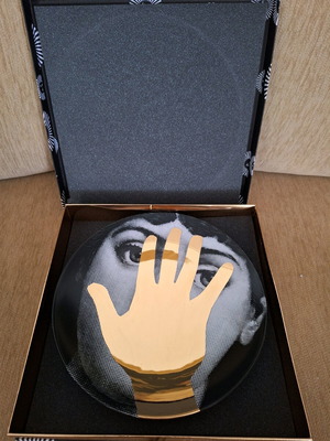 Fornasetti πορσελανινο διακοσμητικό πιάτο μοντέλο 16 καινούργιο