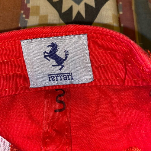 Ferrari hat red like new