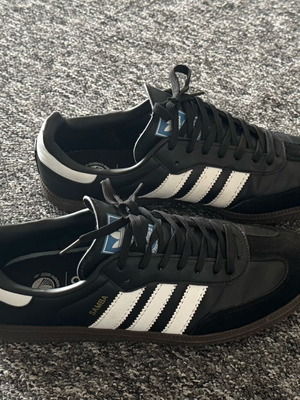 Adidas Samba men's sneakers like new, size 42.5, black