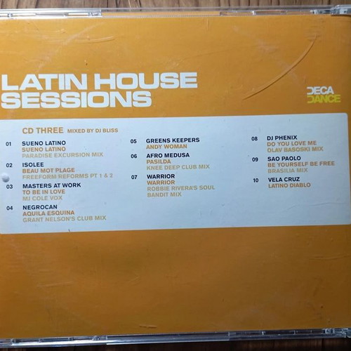 Latino House Sessions 3xCD album used