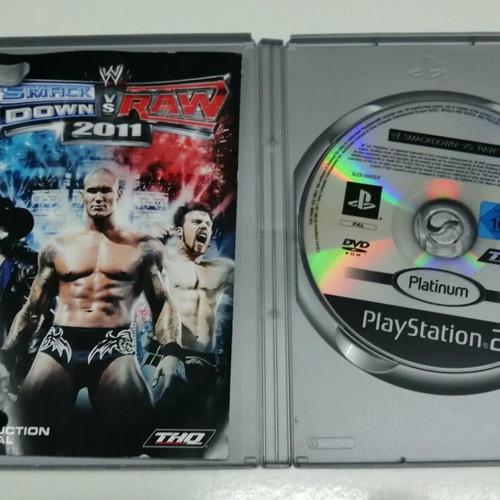 WWE SmackDown vs. Raw 2011 PS2 game, English