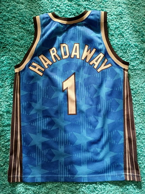 Vintage NBA Orlando Magic Penny Hardaway #1 Jersey Champion size M like new