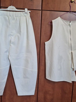 White set (top-pants) one size
