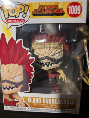 Eijiro Unbreakable My Hero Academia Funko Pop vinyl figure like new