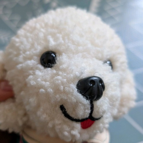 Dog plush new