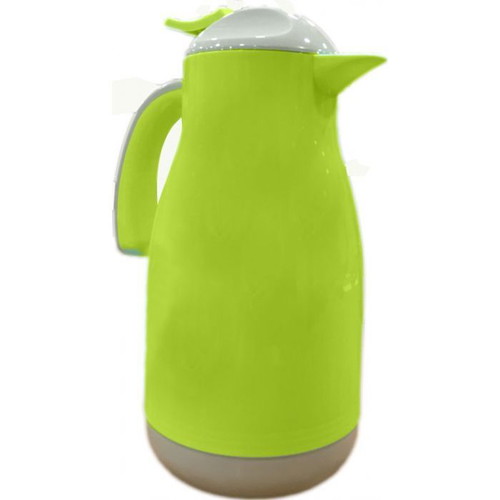 Thermos jug new with glass green 1Lt