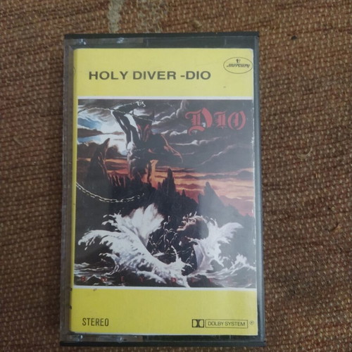 Dio Holy Diver cassette used, Mercury Greek edition