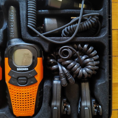 Walkie Talkie Brondi FX-400 Professional Twin like new