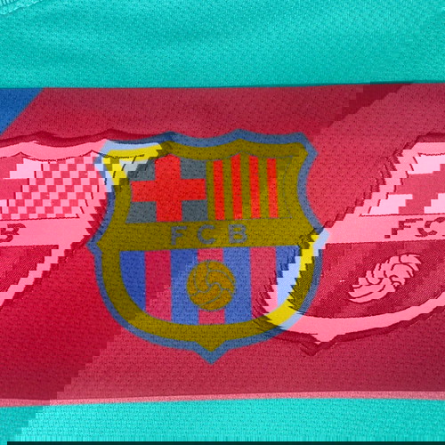 Nike Barcelona 2010/2011 Εκτός Φανέλα Ποδοσφαίρου #30 Thiago (M)