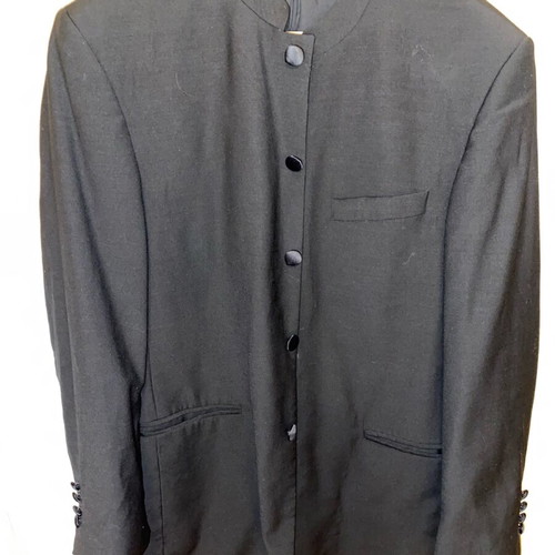 Groom suit like new, black and gray, size M