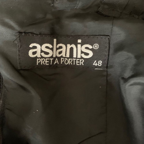 Vintage Aslanis Pret A Porter Dress with Bolero like new, size 48, black