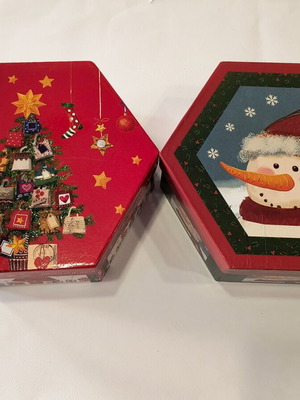 Christmas boxes new, pack of 2 pieces