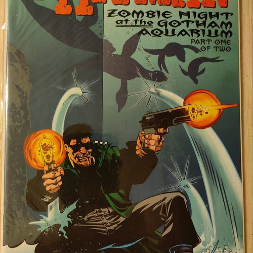 Hitman #13-14 comic books like new, Zombie Night at the Gotham Aquarium