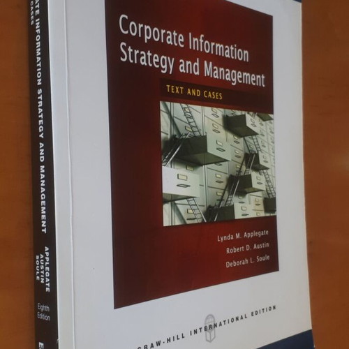 Corporate Information Strategy and Management 8th Edition like new