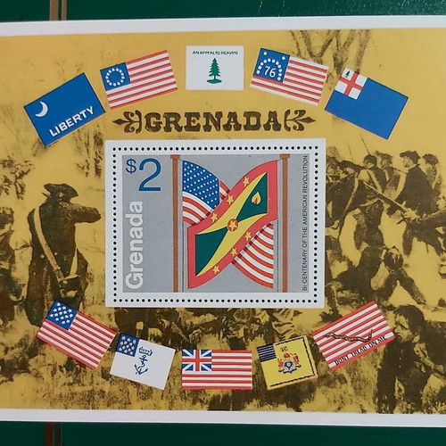 Large Grenada souvenir sheet new