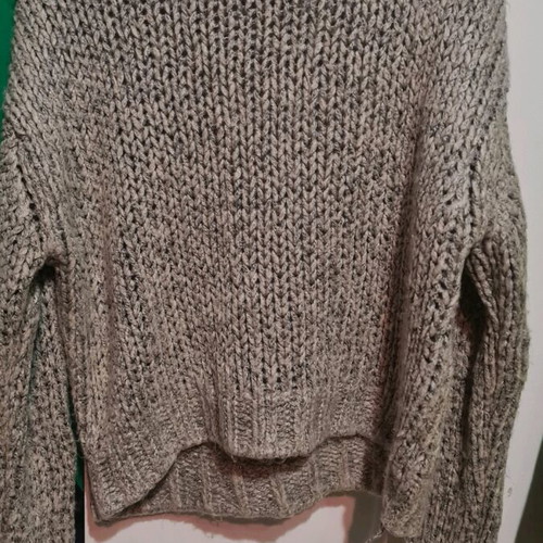 Pullover S gray new