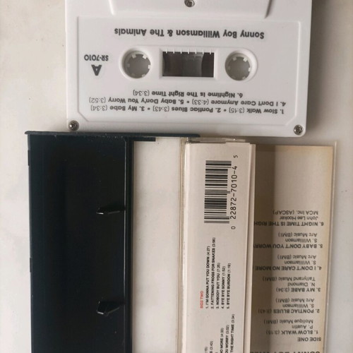 Sonny Boy Williamson & The Animals Live cassette like new