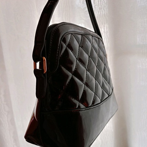 Patent crossbody bag black like new